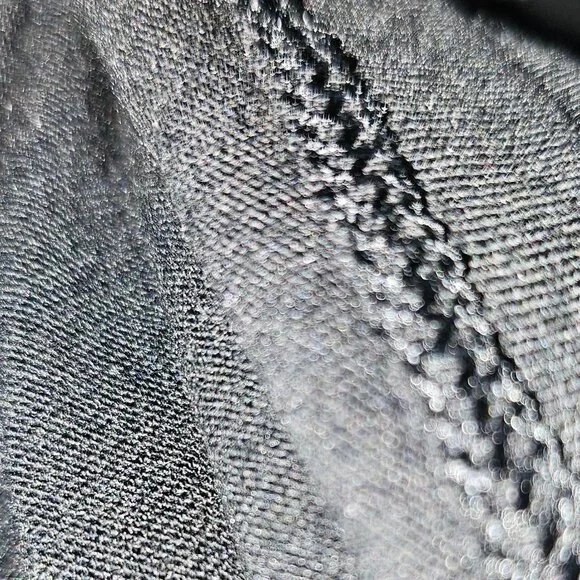 RESORT READY EXPRESS BLACK  and SILVER SLEEVELESS MINI DRESS SIZE XS - Picture 6 of 9